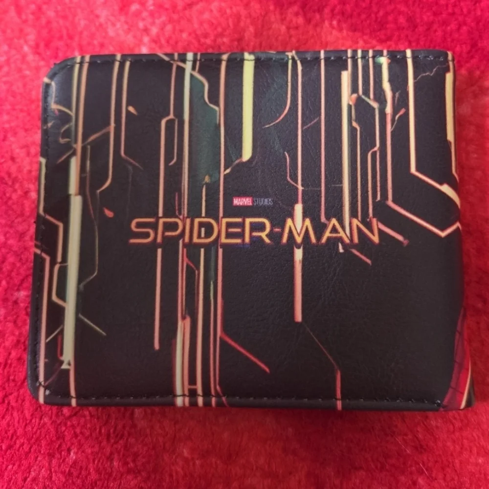 New Spiderman Marvel Comic Anime Manga Leather Wallet